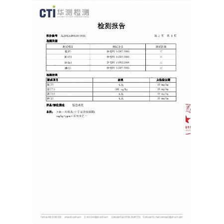 檢測報告1